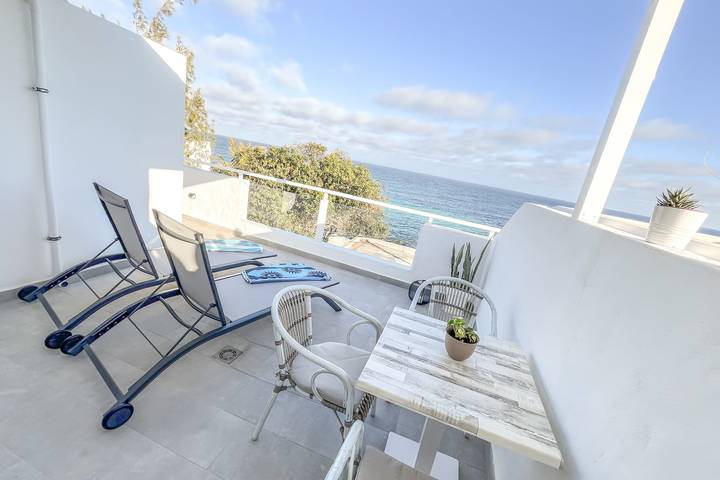 Ganzes Studio, Studio für 2 Personen mit Terrasse in Punta de las Mujeres, Haría
