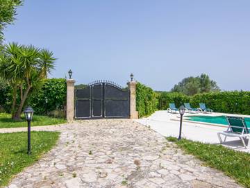 44509 - Finca Tabou in Selva, Mallorca Inselmitte für 7 