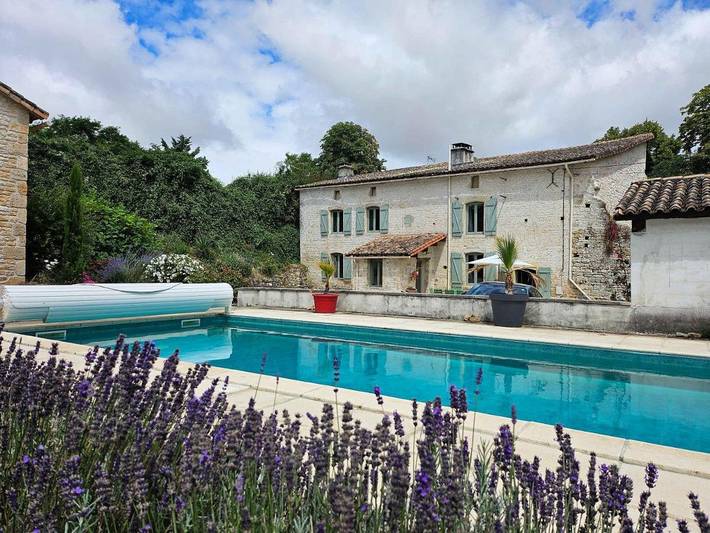 Maison de vacances pour 10 personnes, avec piscine et jardin