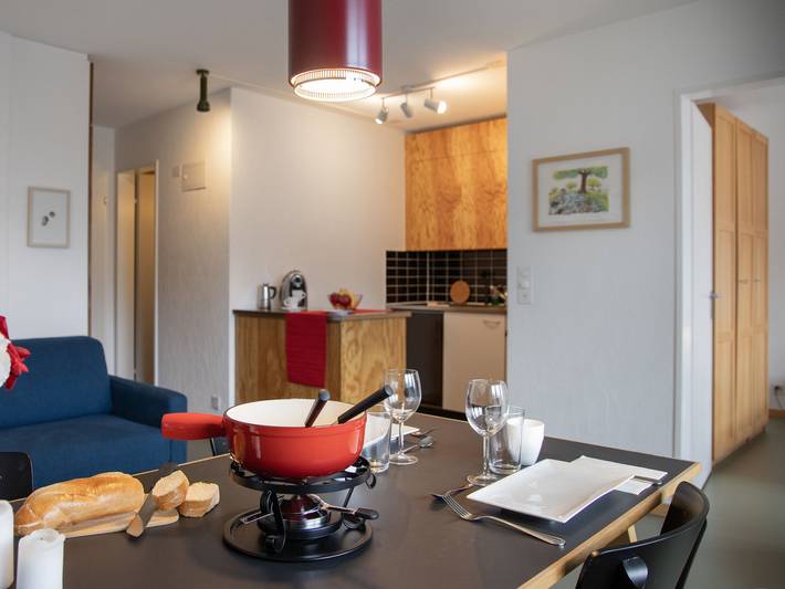Ferienwohnung für 4 Personen, mit Garten und Sauna sowie Balkon und Ausblick in Graubünden - 3