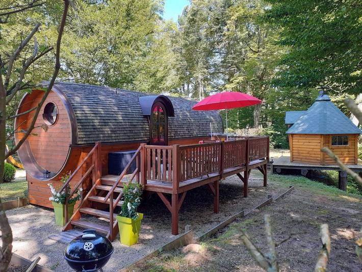 Gîte pour 2 personnes, avec Terrasse et Sauna