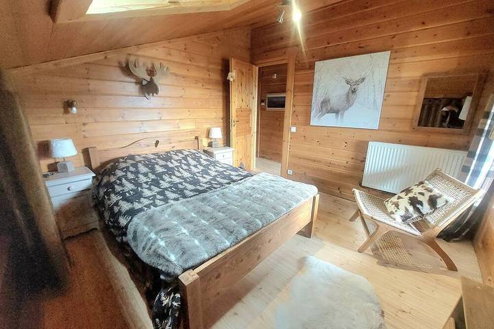 Amazing chalet 8 personnes avec bain nordique vue exceptionnelle Mont Blanc in Passy, Pays du Mont-Blanc