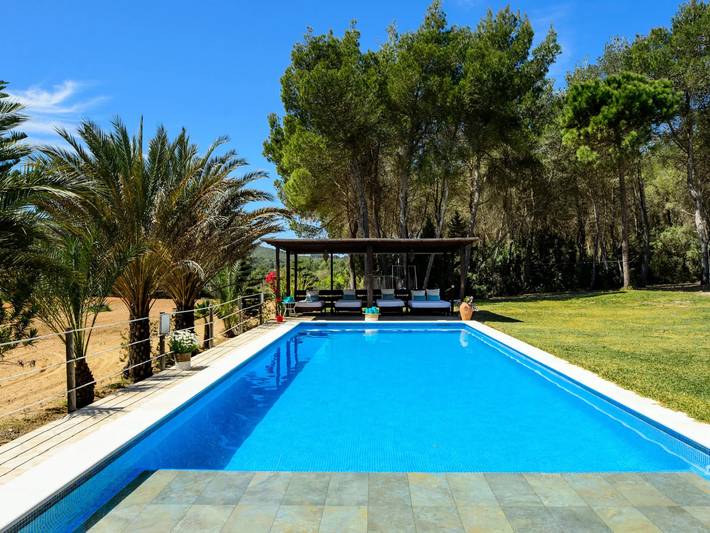 Ferienhaus für 14 Personen, mit Garten in St Llorenc de Balafia