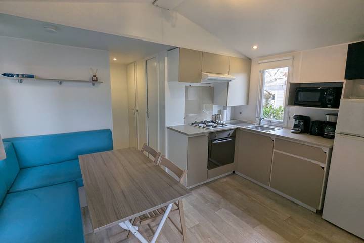 Chalet pour 6 personnes, avec piscine et terrasse, adapté aux familles