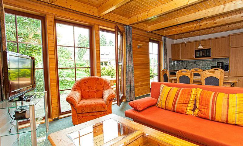 Ferienhaus für 6 Personen, mit Terrasse und Sauna, mit Haustier am Rennsteig - 2