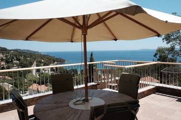 Villa pour 8 personnes, avec piscine ainsi que jardin et terrasse dans Le Lavandou