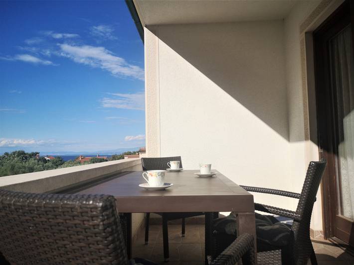 Ferienwohnung für 6 Personen, mit Balkon/Terrasse, mit Haustier in Mali Lošinj