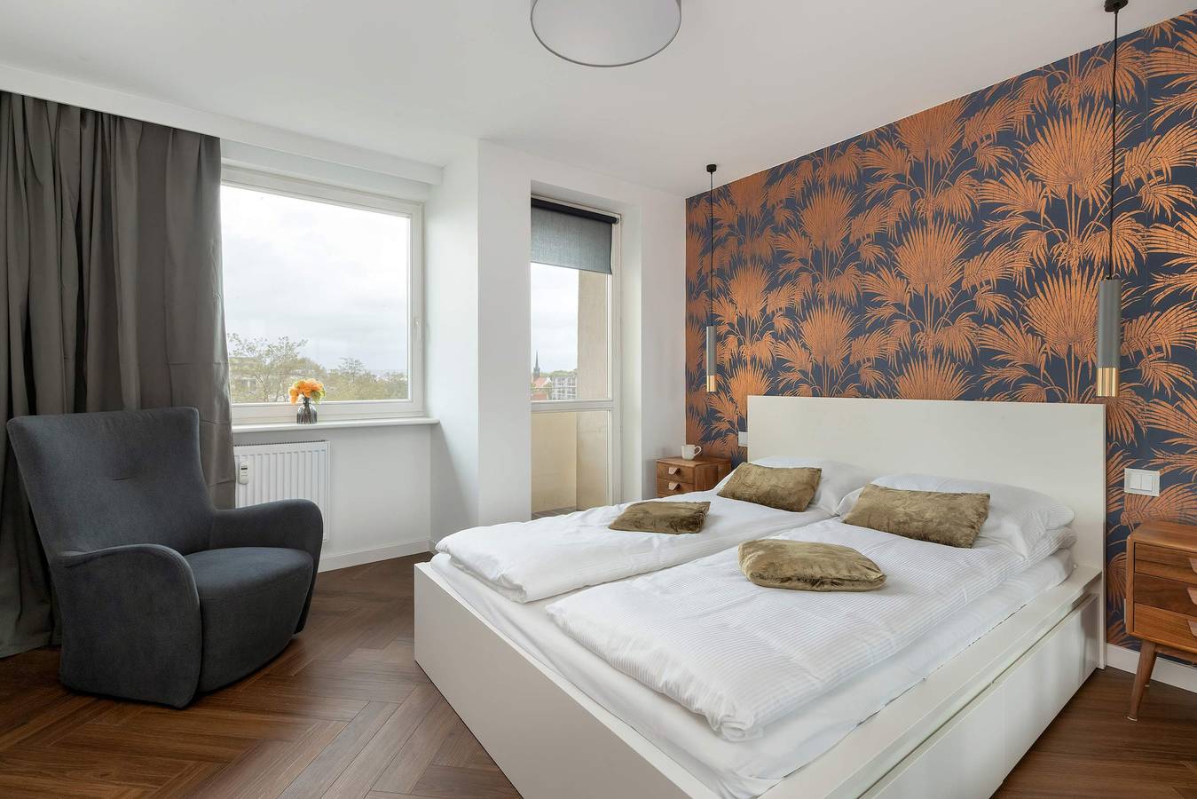 Ganze Wohnung, Stylish Apartment | 400 m to the Beach | 2 Bedrooms in Brzeźno, Danzig