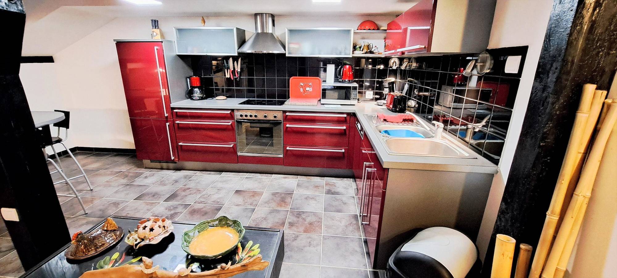 Apartamento entero, Apartamento 'Le Chalet Des Côtes' con terraza privada y Wi-Fi in Saulxures-sur-Moselotte, Parque natural regional de los Ballons des Vosges