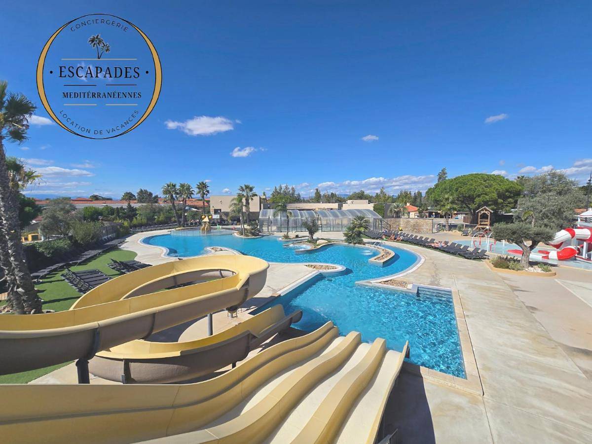 Le Solea Piscines et Plage à 150m Camping 5 étoiles Les Dunes in Torreilles, Côte d'Améthyste