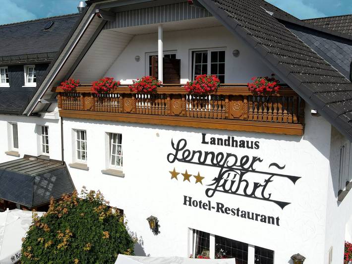 Hotel Landhaus Lenneper-Führt - Doppelzimmer Typ A in Kreis Olpe, Sauerland