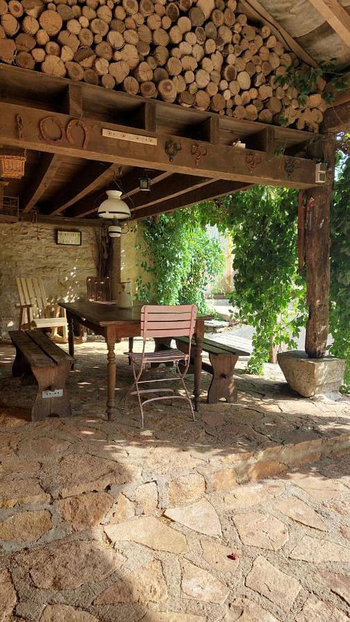 Gîte pour 10 personnes, avec terrasse dans Le Larderet