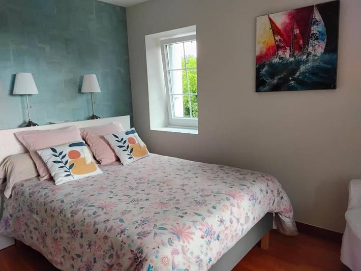 Appartement de vacances pour 2 personnes, avec Terrasse ainsi que Jardin et Vue