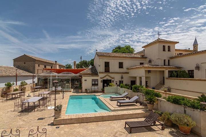 Hotel dla 3 osób, z Taras i Basen w Osuna
