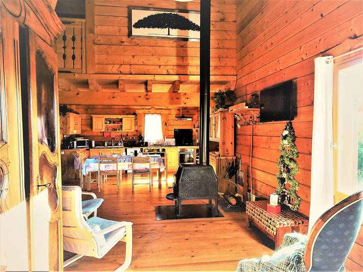 Chalet pour 6 personnes, avec terrasse et jardin dans l' Aude - 2