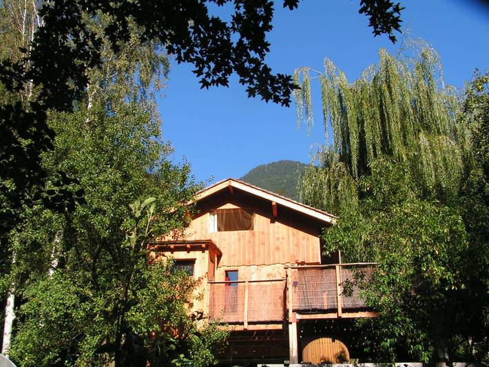 Chambre d’hôte pour 6 personnes, avec Jacuzzi et Terrasse ainsi que Jardin et Sauna dans Randens