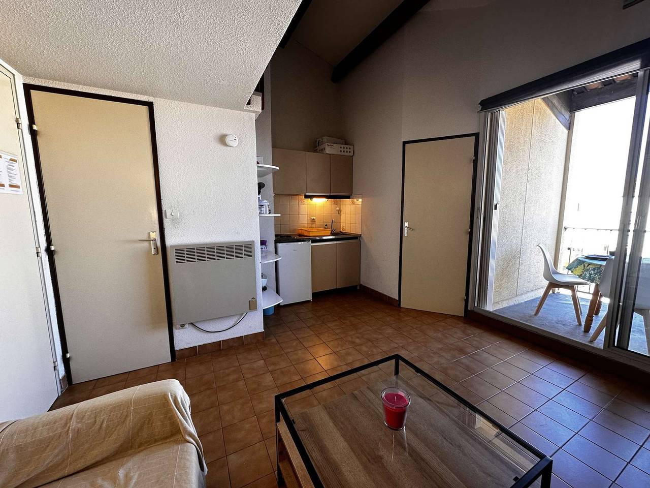Ganze Wohnung, 2-Zimmer-Wohnung mit Zwischengeschoss, Pool und Parkplatz in Narbonne Plage in Narbonne Plage, Narbonne