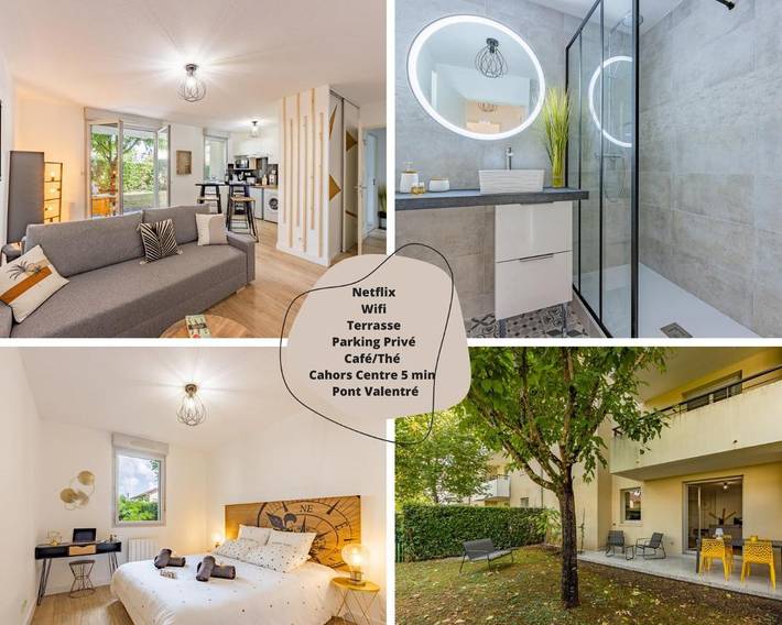 Appartement de vacances pour 4 personnes, avec terrasse
