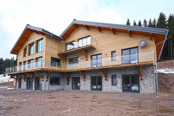 Chalet für 28 Personen, mit Whirlpool und Balkon sowie Sauna in Grand Est