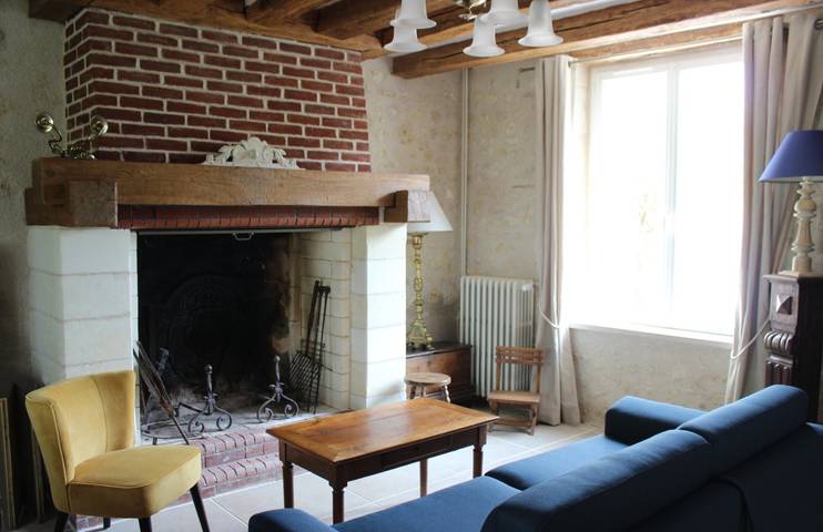 Gîte pour 10 personnes, avec jardin et terrasse, animaux acceptés en Indre-et-Loire - 4