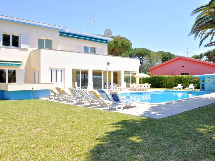 Maison de vacances pour 10 personnes, avec Terrasse ainsi que Jardin et Piscine à Vilamoura