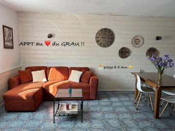 Gîte pour 6 personnes dans Gare Du Grau Du Roi