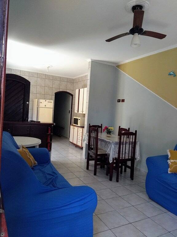 Comfortable and airy house on the Costa beach Azul Mongaguá in Mongaguá, Baixada Santista