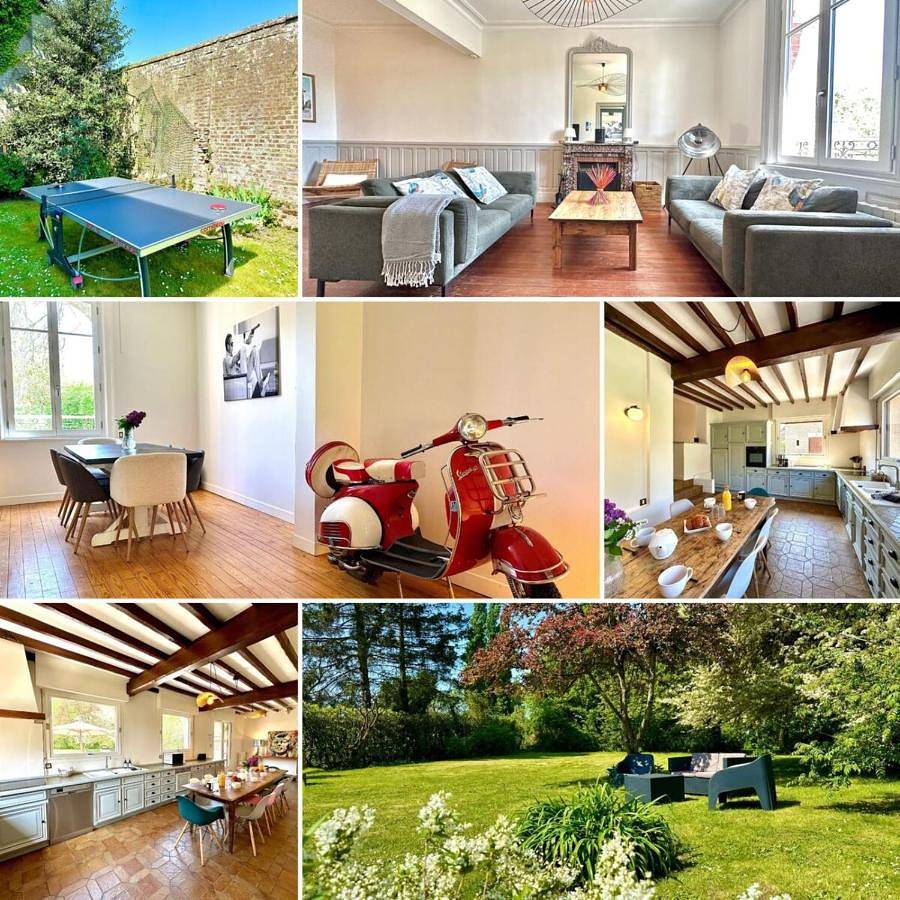 La Villa Dorange in Sailly-Flibeaucourt, Région d'Abbeville