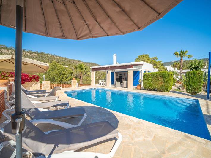 Finca für 6 Personen, mit Garten auf Ibiza