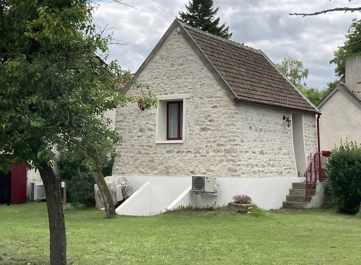 Chambre d’hôtes 'La Parenth'aise Du Vexin' avec Wi-Fi et climatisation in Saint-Martin-la-Garenne, Parc naturel régional du Vexin Français