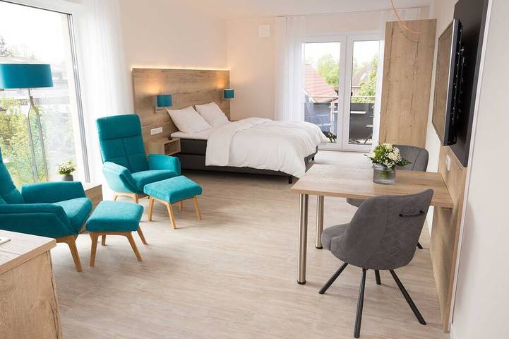 Ferienwohnung für 2 Personen, mit Balkon und Garten in Dinklage