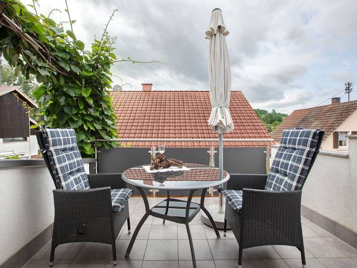 Ferienwohnung für 2 Personen, mit Balkon - 1