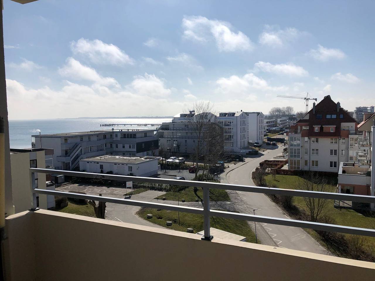 Ganze Wohnung, Apartment mit Meerblick, Parkplatz, Geschirrspüler und Balkon in Großenbrode, Ostholstein