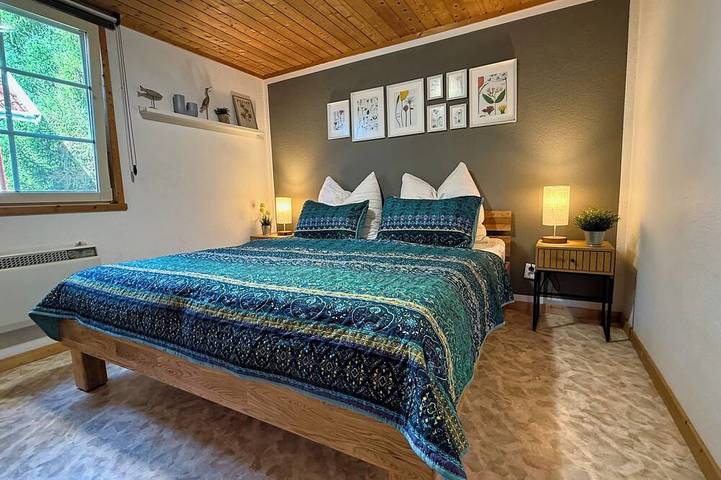Ferienhaus mit 3 Schlafzimmern direkt am Useriner See mit Badestrand, Kaminofen in Badestrand Userin, Userin