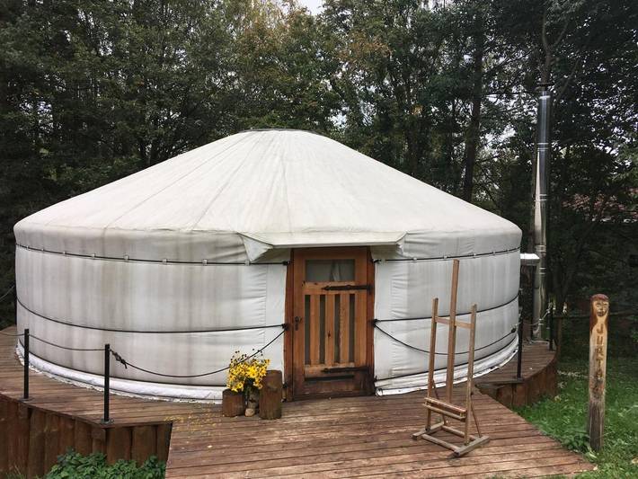 Camping voor 10 personen, met tuin in Tsjechië