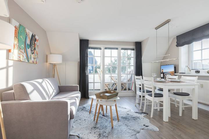 Ganze Wohnung, 3- Raum Appartement im Og/Dg mit ca. 54qm Nutzfläche in Munkmarsch in Munkmarsch, Sylt (Gemeinde)