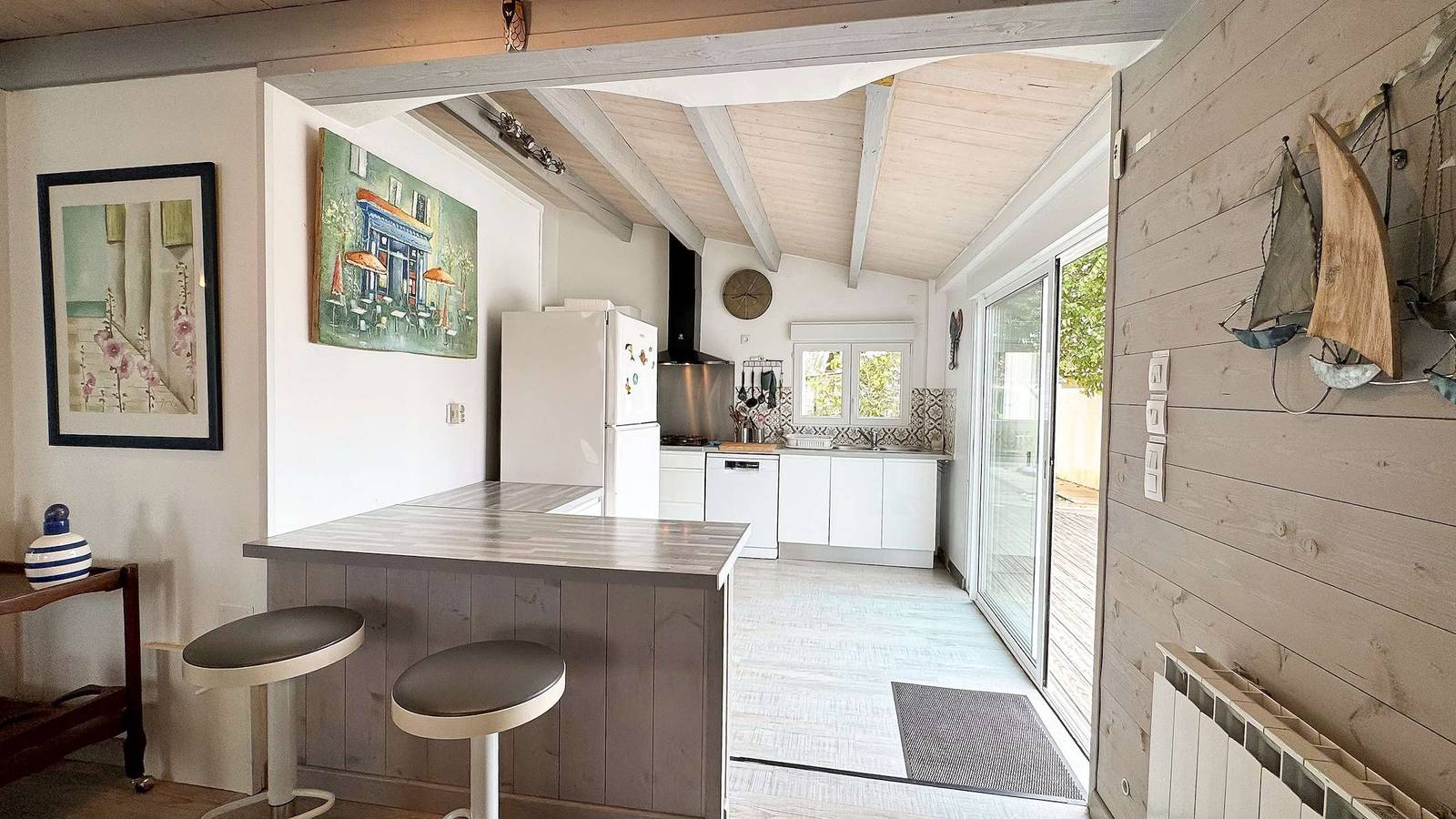 Apartamento vacacional entero, Pretty single-storey villa with garden in La Couarde-sur-Mer, Isla de Ré