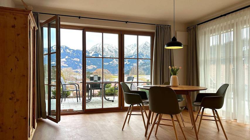Ferienwohnung für 4 Personen, mit Terrasse in Obermaiselstein