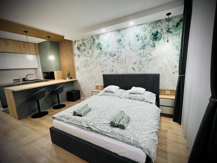 Apartament wakacyjny dla 2 osób, z balkon w Baja