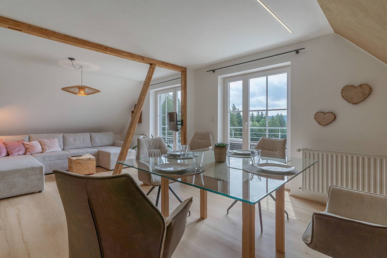 Ganze Wohnung, Apartment „Fohrenhöhe“ mit Bergblick, Balkon und Wlan in Lauterbach (Schwarzwald), Mittlerer Schwarzwald