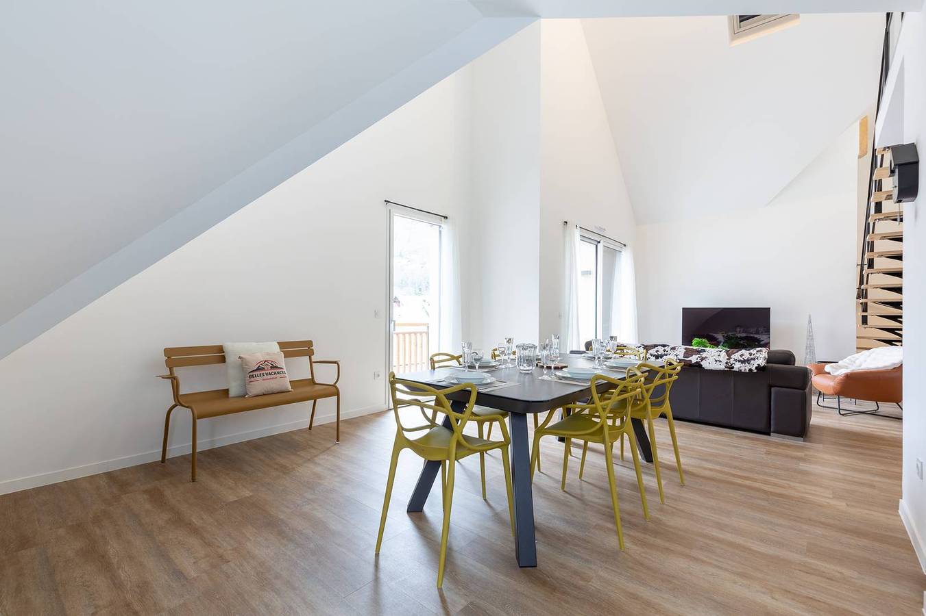 Ganze Ferienwohnung, Appartement 8 personnes Élégance et Confort au Cœur de Saint-Lary Soulan proche des commerces in Saint-Lary-Soulan, Nationalpark Pyrenäen