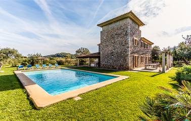 Ferienhaus in Pollença, Serra de Tramuntana für 8 