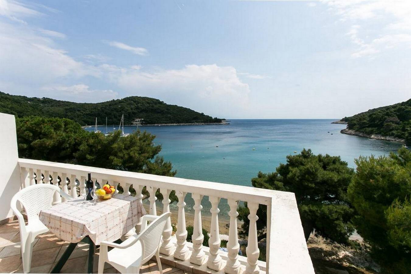 Ganze Wohnung, Ferienwohnung für 4 Personen mit Meerblick in Saplunara, Mljet