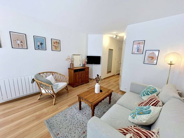 Apartamento entero, Apartamento con wifi en el centro - 2 pers. in Granville, Côte de la Déroute