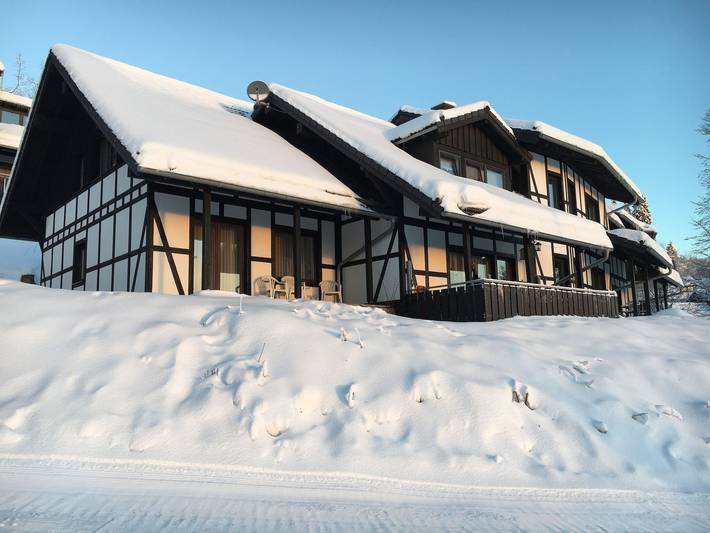 Ferienhaus für 6 Personen, mit Terrasse und Pool sowie Sauna in Neuastenberg