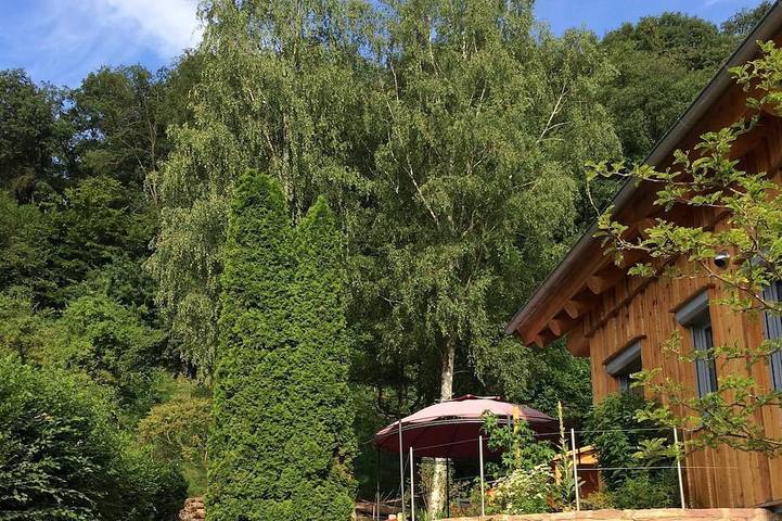 Hütte für 8 Personen, mit Garten und Sauna sowie Whirlpool und Terrasse im Odenwald - 3