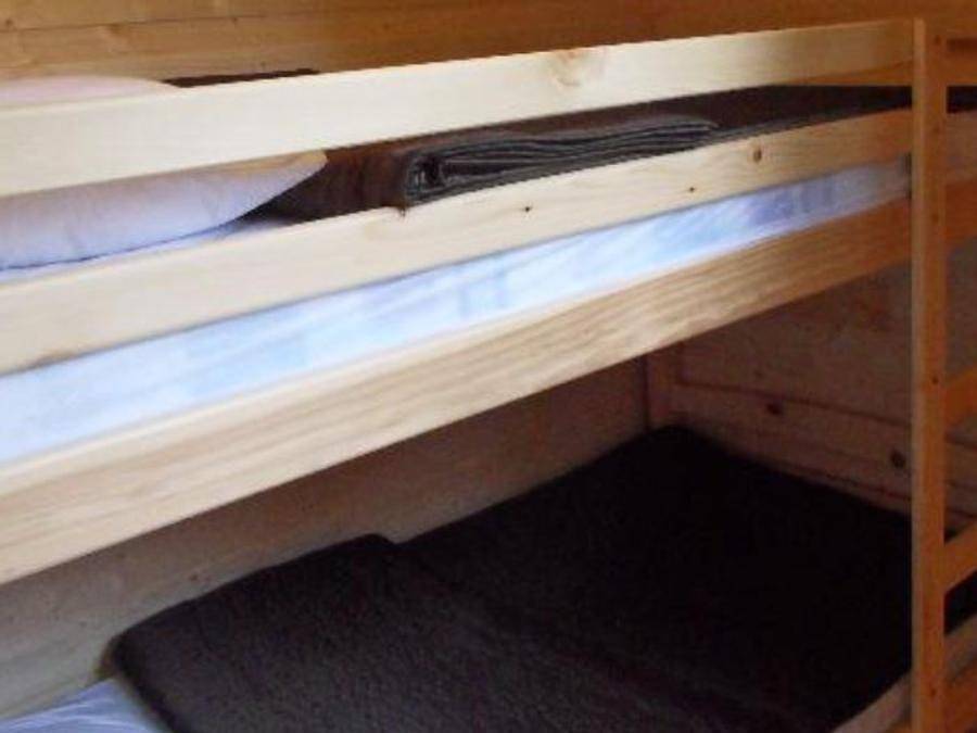 Camping Les Vernières - Bungalow 4 personen - Hutte Confort ohne Sanitäranlagen in Malbo, Region Saint-Flour