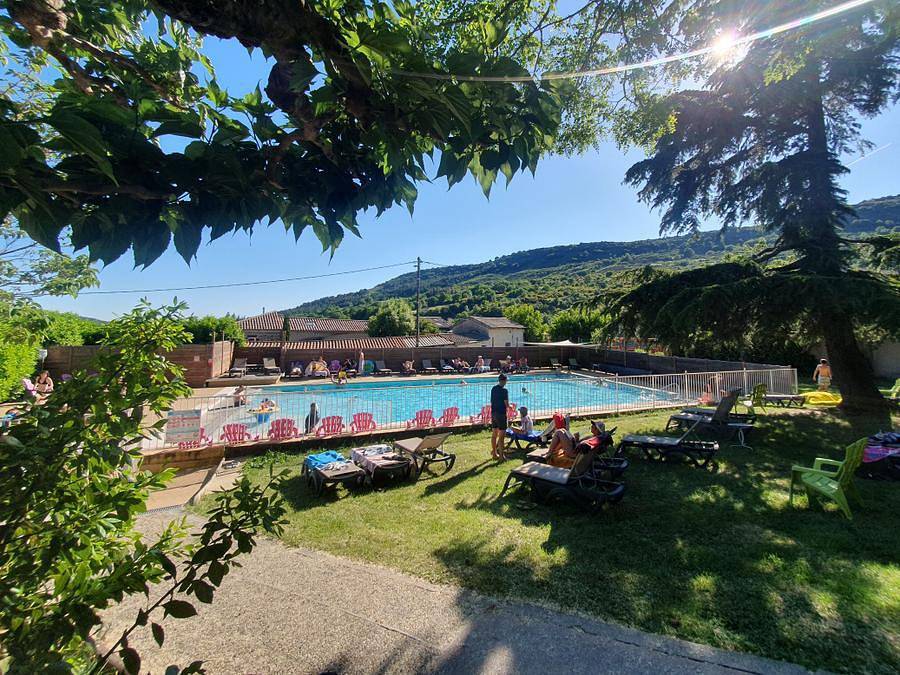 Camping Les Lavandes - Chalet 4 personen - Lavender basis in Darbres, Ardèche