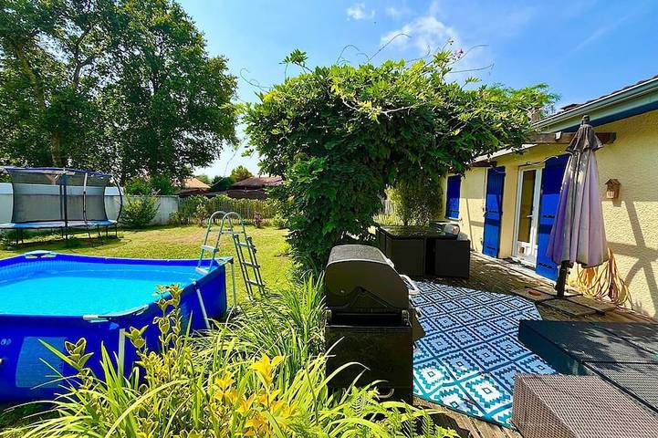 Villa pour 4 personnes, avec terrasse et jardin à Lanton