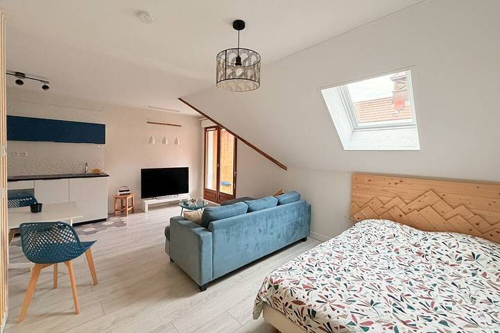 Apartamento entero, Charming studio for 2 pers in the countryside in Faverges, Parque natural regional del Macizo de Bauges